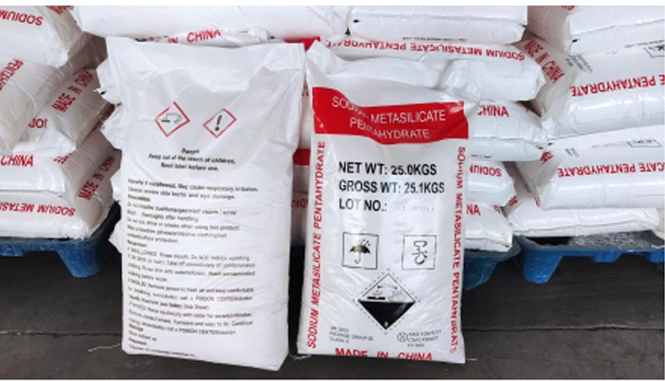 Sodium metasilicate pentahydrate packing Sodium metasilicate pentahydrate packing